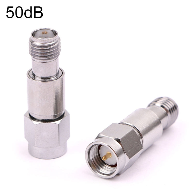 50dBi SMA Attenuator DC-6GHz SMA Coaxial Fixed Connectors Eurekaonline