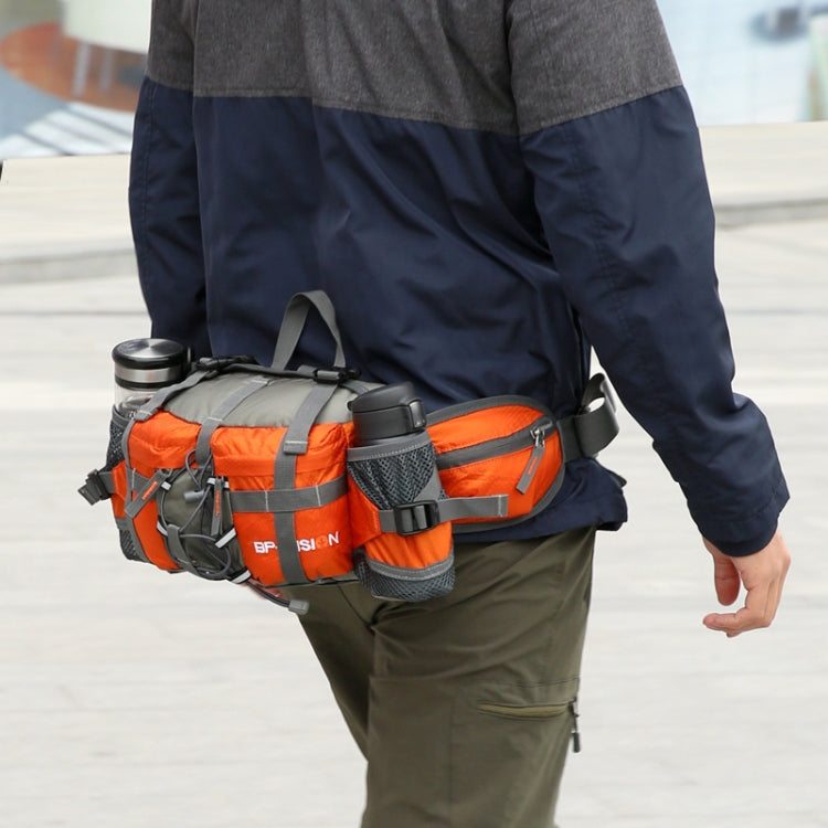 5L Outdoor Sports Multifunctional Cycling Hiking Waist Bag Waterproof Large-Capacity Kettle Bag, Size: 28.5 x 15 x 13cm(Dark Red) Eurekaonline