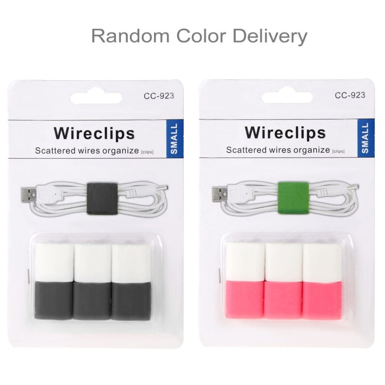 6 PCS  Smart Wire Cable Clips Scattered Wires Organize, Random Color Delivery Eurekaonline
