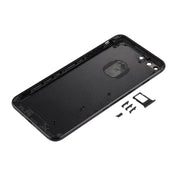 6 in 1 for iPhone 7 Plus (Back Cover + Card Tray + Volume Control Key + Power Button + Mute Switch Vibrator Key + Sign) Full Assembly Housing Cover (Jet Black) Eurekaonline