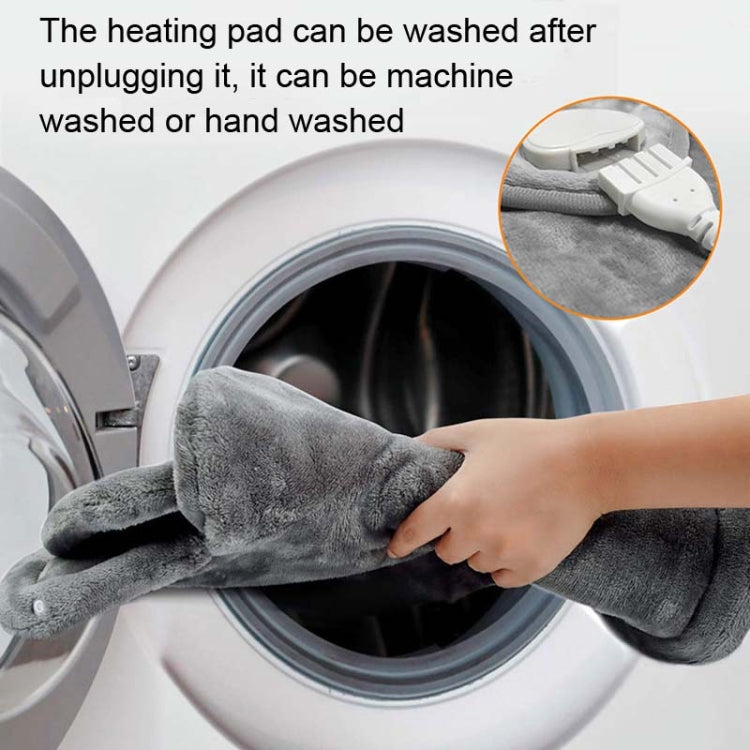 60W  Electric Feet Warmer For Women Men Pad Heating Blanket UK Plug 240V(Dark Gray) Eurekaonline