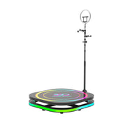 60cm Square 360 Photo Booth Electric Rotating Small Stage For Parties and Weddings Eurekaonline