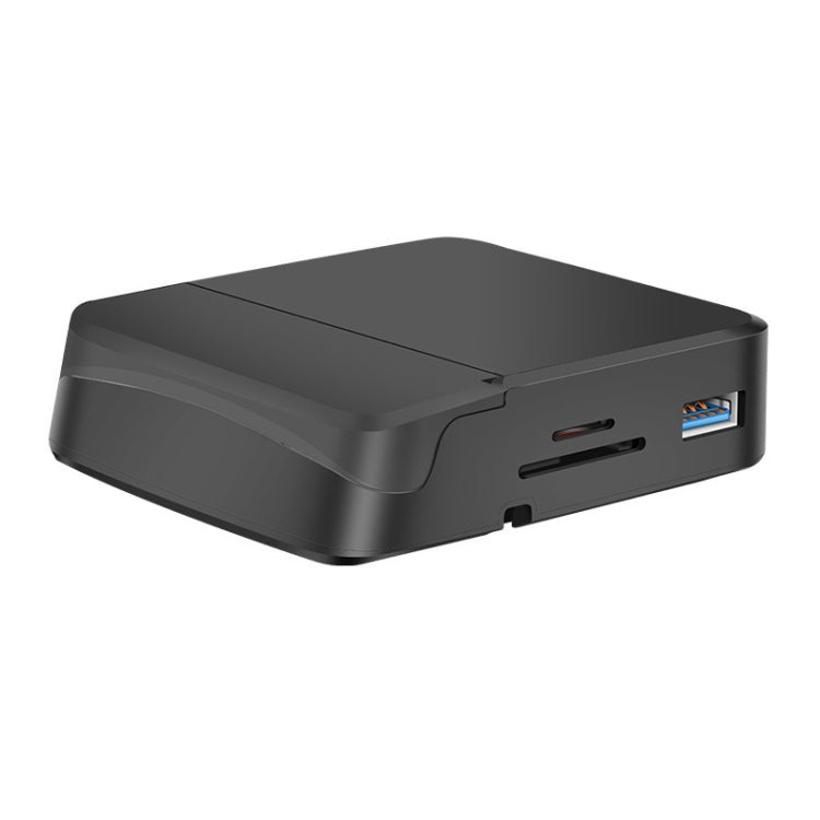 7 In 1 USB-C / Type-C To 2 USB 2.0 + USB 3.0 + 4K HDMI + SD / TF Card Slot + PD USB-C / Type-C Charging Ports Multifunctional HUB Docking Station With Holder Eurekaonline