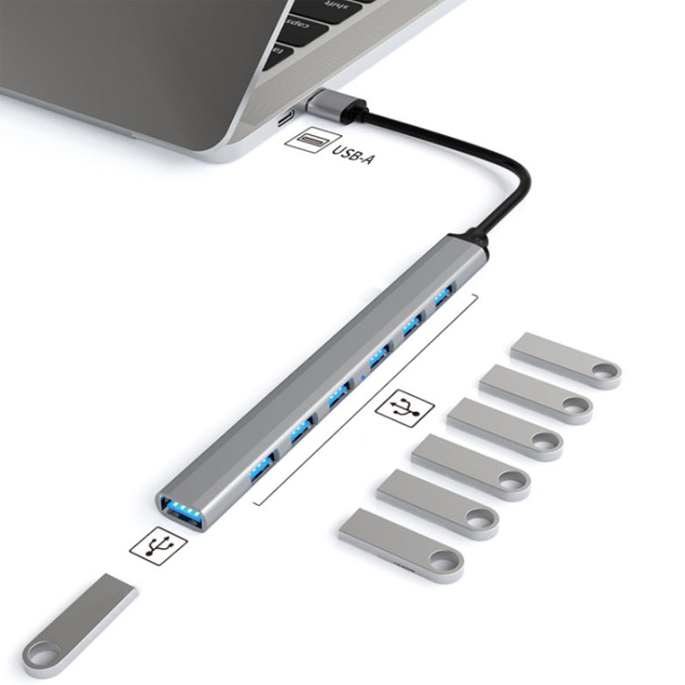 7 in 1 USB3.0 Docking Station Laptop Multifunctional HUB(USB Interface) Eurekaonline