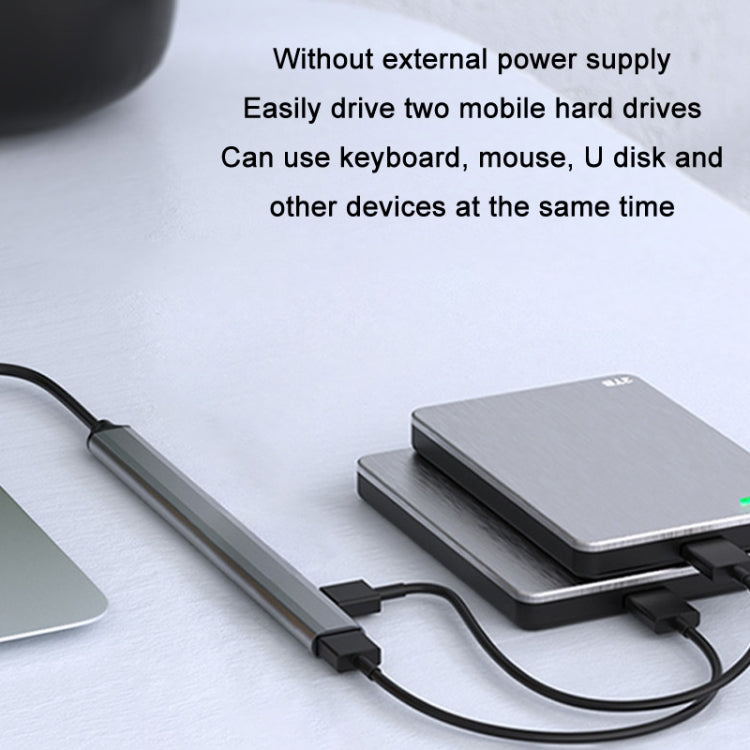 7 in 1 USB3.0 Docking Station Laptop Multifunctional HUB(USB Interface) Eurekaonline