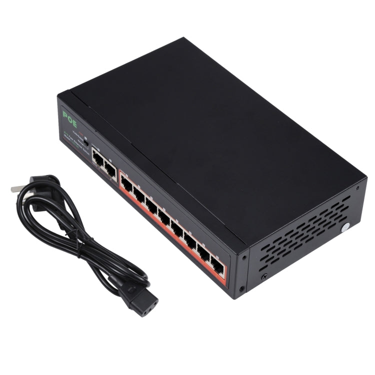 8 Ports 10/100Mbps POE Switch IEEE802.3af Power Over Ethernet Network Switch for IP Camera VoIP Phone AP Devices Eurekaonline