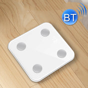 8066 Smart Body Fat Electronic Scale Home Bluetooth Weight Scale, Colour: Charging Style(White) Eurekaonline