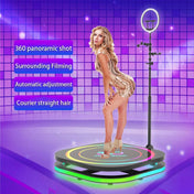 80cm Square 360 Photo Booth Electric Rotating Small Stage For Parties and Weddings Eurekaonline