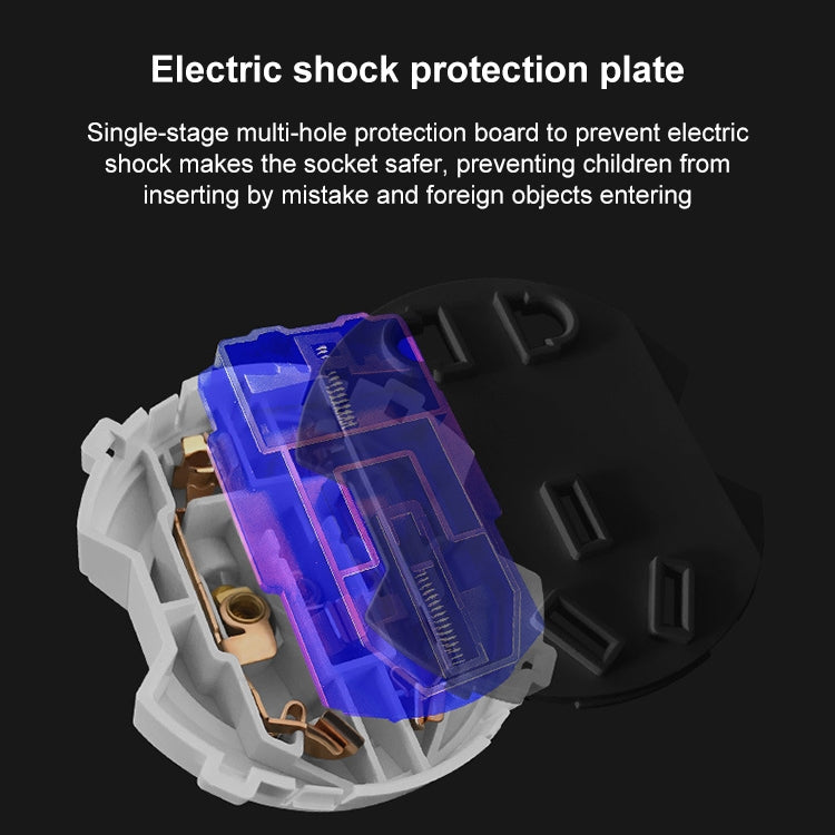 86mm Gray Aluminum Wire Drawing LED Switch Panel, Style:Five-hole USB Socket Eurekaonline