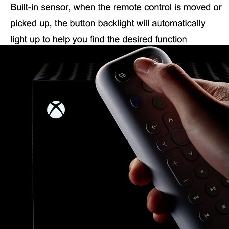 8BitDo Backlit Key Media Remote Control For Xbox, Style: Long Version (Black) Eurekaonline
