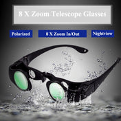 8x Fishing Binoculars Zoomable Telescope Glasses ,Style: Telescope+Yellow+Red Clip Eurekaonline