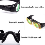 8x Fishing Binoculars Zoomable Telescope Glasses ,Style: Telescope+Yellow+Red Clip Eurekaonline