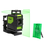 901CG H360 Degrees / V130 Degrees Laser Level Covering Walls and Floors 5 Line Green Beam IP54 Water / Dust proof(Green) Eurekaonline