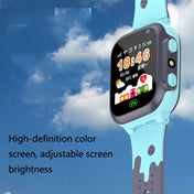 A111-Z1 Children Smart Positioning Plug-In Cartoon Call For Help Multi-Function Watch Phone(Pink) Eurekaonline