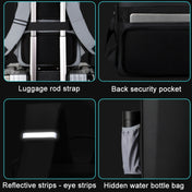 ABS Hard Shell Gaming Computer Backpack, Color: 17.3 inches (Silver) Eurekaonline