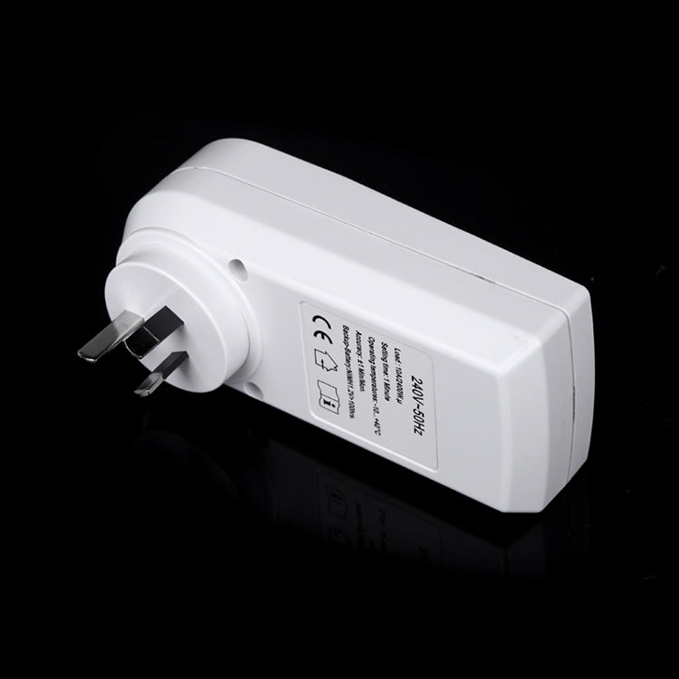 AC 240V Smart Home Plug-in Programmable LCD Display Clock Summer Time Function 12/24 Hours Changeable Timer Switch Socket, AU Plug Eurekaonline