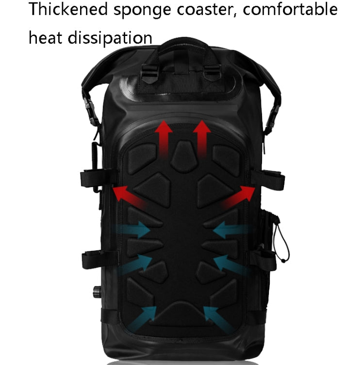 AFISHTOUR FM2023 35L Waterproof Outdoor Sports Backpack Large Capacity Backpack(Black) Eurekaonline