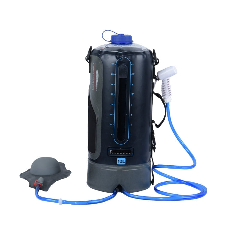 AFISHTOUR FW2078 12L Outdoor Bath Water Storage Bag Portable Camping Bath Bag, Colour: Spherical Air Pump Eurekaonline
