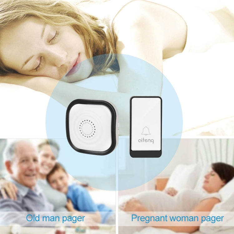 AITENG V029J Wireless Batteryless WIFI Doorbell, UK Plug Eurekaonline