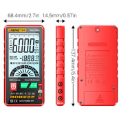 ANENG 616 Automatic High-precision Digital Display Capacitance Multimeter, Color: Black(Color Box) Eurekaonline