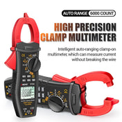 ANENG ST192 600A DC Current Multifunctional AC And DC Clamp Digital Meter Eurekaonline