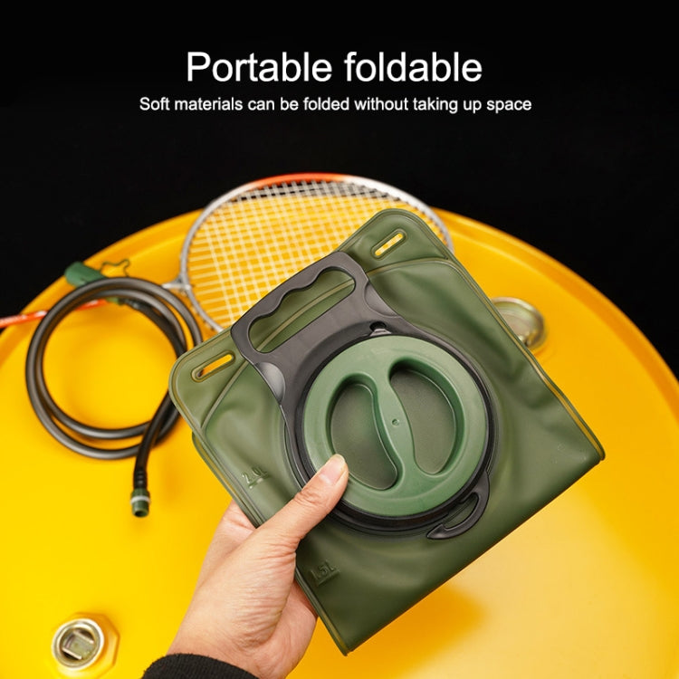 AOTU AT6602 2L TPU Outdoor Sports Drinking Water Bag (Green) Eurekaonline