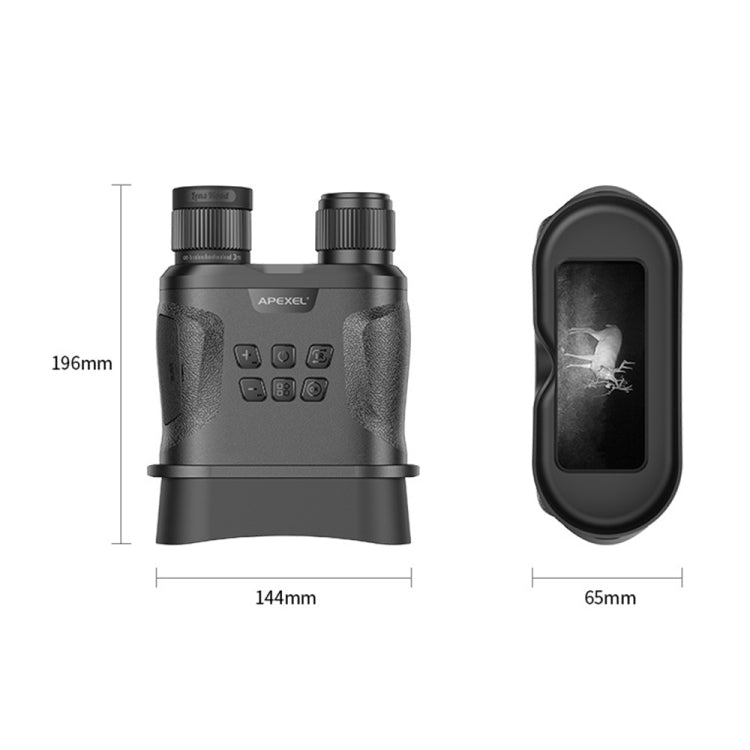 APEXEL Outdoor Hunting Night Vision Binoculars with Video HD Infrared Night Vision Device Eurekaonline
