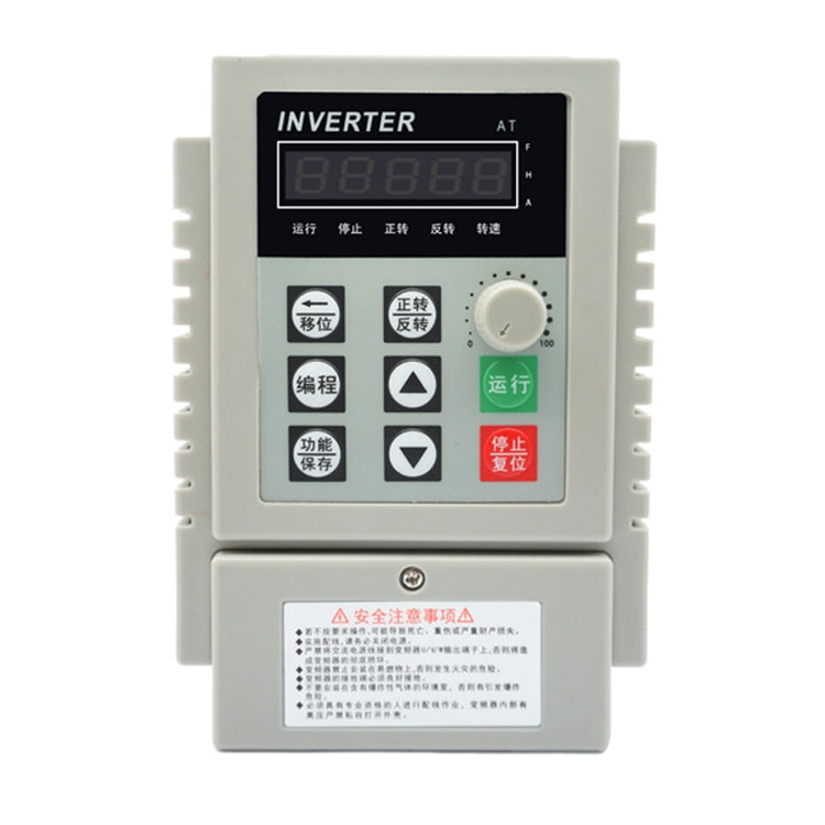 AT1-0450X 0.45KW 220V Single-phase Input Three-phase Output Inverter Motor Governor Eurekaonline
