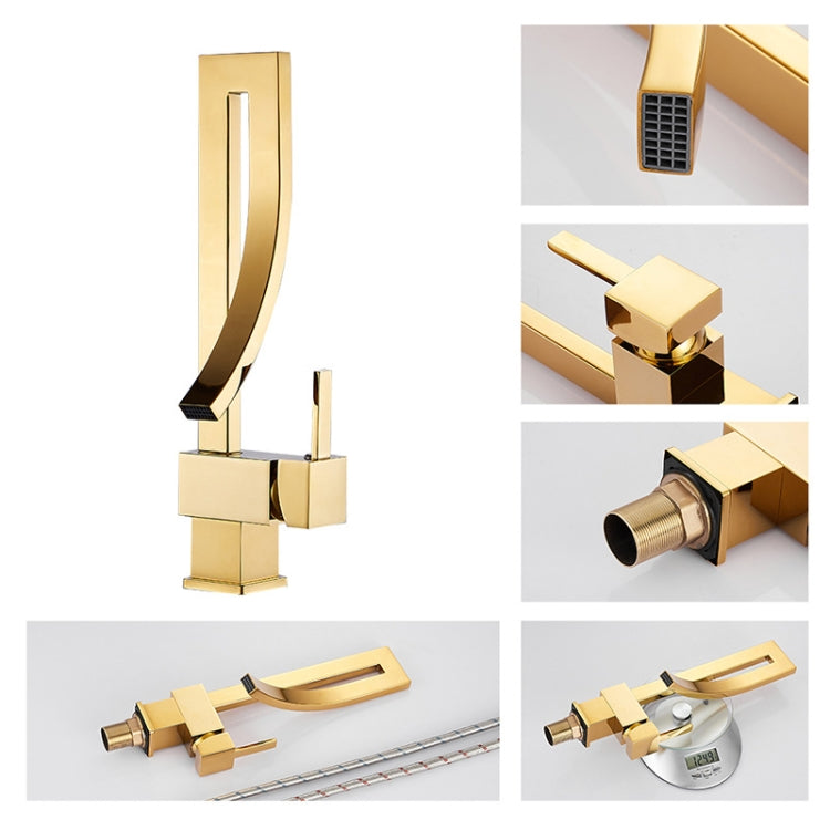 All-copper Rotatable Countertop Basin Hot And Cold Water Faucet Eurekaonline