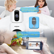 Anpwoo-YT003 2.0 Mega 3.6mm Lens Wide Angle 1080P Smart WIFI Monitor Camera , Support Night Vision & TF Card Expansion Storage, EU Plug Eurekaonline