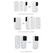 Anytek B60 720P Smart WiFi Video Visual Doorbell, Support APP Remote & PIR Detection & TF Card(White) Eurekaonline