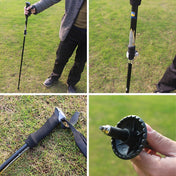 Aotu AT7558 125cm Aluminum Alloy Outdoor Camping Folding Corky Trekking Poles EVA Handle Alpenstock Eurekaonline