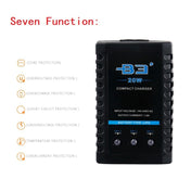 B3 20W Model Fixed Wing Drone Lithium Battery Charger(US Plug) Eurekaonline