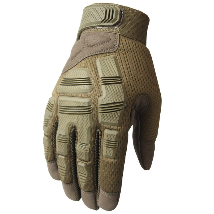 B33 Outdoor Mountaineering Riding Anti-Skid Protective Motorcycle Gloves, Size: L(Army Green) Eurekaonline