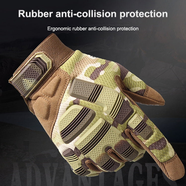 B33 Outdoor Mountaineering Riding Anti-Skid Protective Motorcycle Gloves, Size: S(Army Green) Eurekaonline