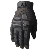 B33 Outdoor Mountaineering Riding Anti-Skid Protective Motorcycle Gloves, Size: XL(Black) Eurekaonline