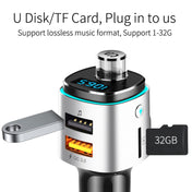 BC42 Bluetooth 5.0 Multi-function Car Colorful Atmosphere Lamp MP3 Player, Support TF Card & U Disk & FM Eurekaonline
