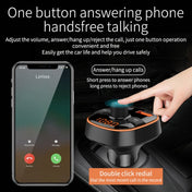 BC52 QC3.0 Fast Charging Car Colorful Atmosphere Light Bluetooth MP3 Player FM Transmitter Eurekaonline