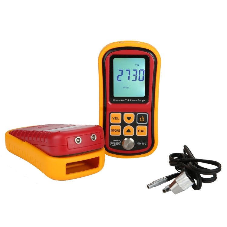 BENETECH GM-100 Ultrasonic Thickness Meter Tester Gauge Velocity 1.2~225mm(Aluminum Box Version) Eurekaonline