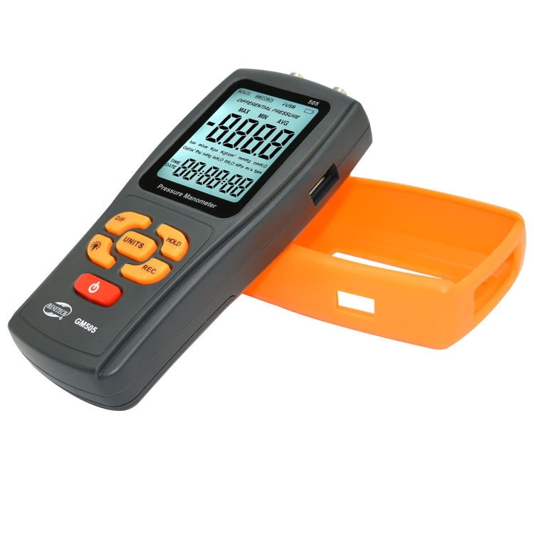 BENETECH GM505 Portable Pressure Gauge, Battery Not Included Eurekaonline