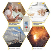 BENETECH GM8805 LCD Display Handheld Carbon Monoxide CO Monitor Detector Meter Tester, Measure Range: 0-1000ppm Eurekaonline