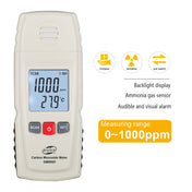 BENETECH GM8805 LCD Display Handheld Carbon Monoxide CO Monitor Detector Meter Tester, Measure Range: 0-1000ppm Eurekaonline