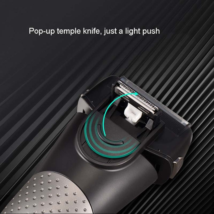 BG-7100 Electric Shaver Reciprocating Shaver LED Digital Rechargeable Shaver Eurekaonline