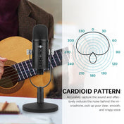 BM-86 USB Condenser Microphone Voice Recording Computer Microphone Live Broadcast Equipment Set, Specification: Standard+Small Blowout Prevention Net Eurekaonline