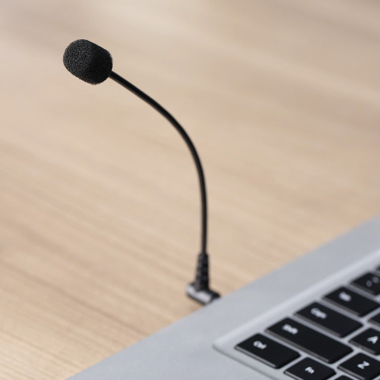 BOYA BY-UM4 3.5mm Interface Plug Live Show Omni-directional Condenser Mic Mini Flexible Microphone for iPhone, Galaxy, Huawei, LG and other Smartphones(Black) Eurekaonline