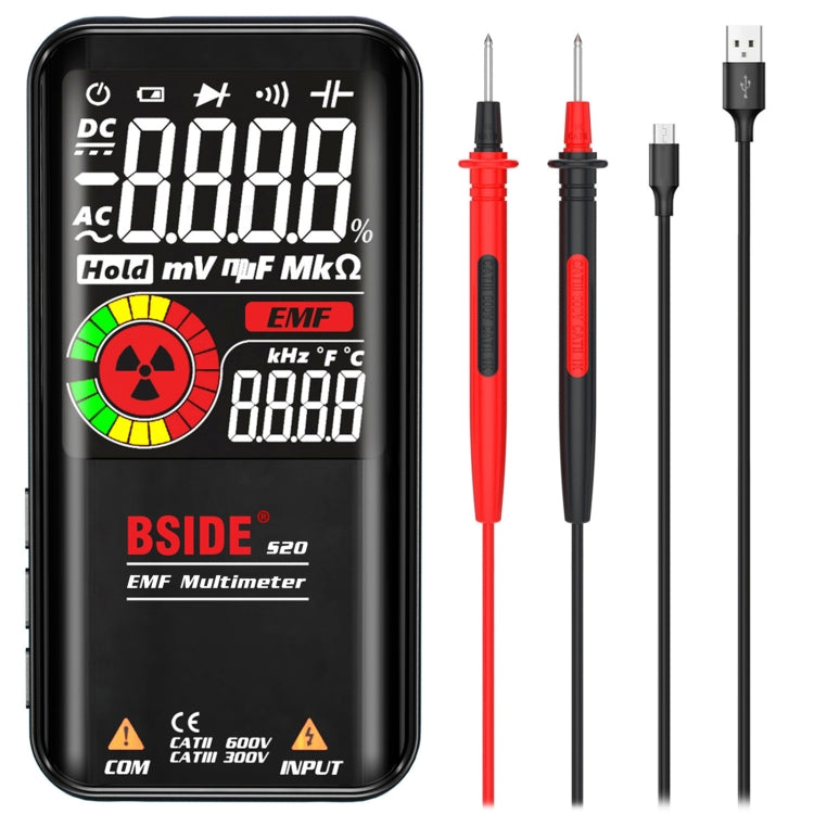BSIDE S20 Intelligent Large Screen Electromagnetic Radiation Multimeter Tester Eurekaonline