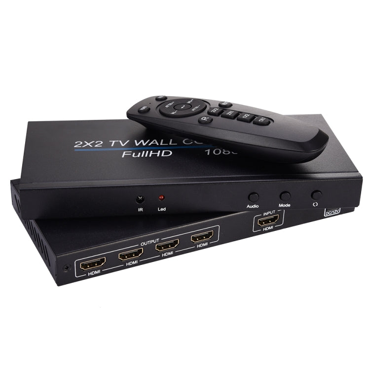 BT14 2X2 HDMI TV Wall Controller Multi-screen Splicing Processor Eurekaonline