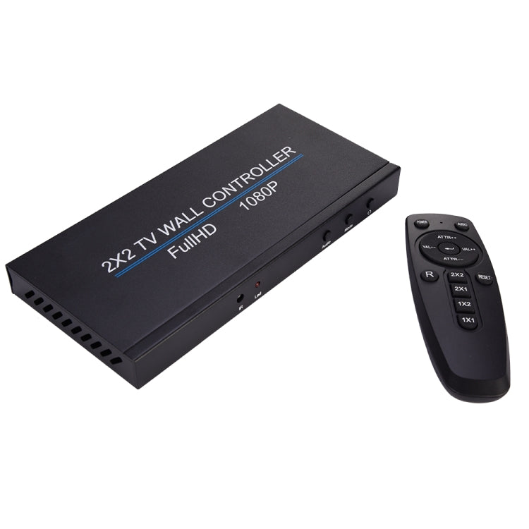 BT14 2X2 HDMI TV Wall Controller Multi-screen Splicing Processor Eurekaonline