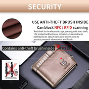 BULL CAPTAIN Anti-theft Brush Leather Wallet For Men(Brown) Eurekaonline