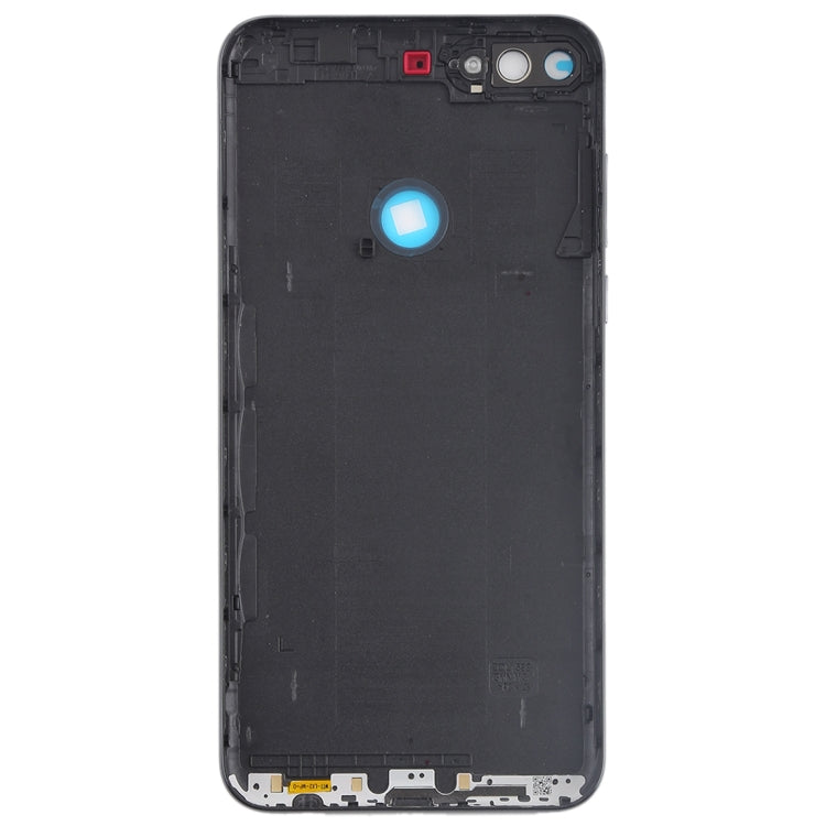 Back Cover with Side Keys for Huawei Y7 (2018)(Black) Eurekaonline